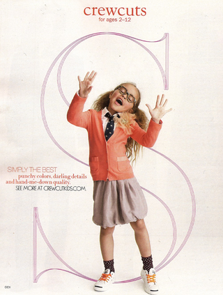 Illustration for article titled J.Crew's Ovary-Busting Child Models Should Come With A Warning